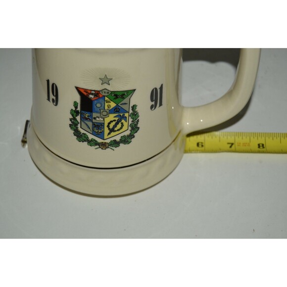 Vintage University of California TKO Fraternity Ceramic Beer Stein 1991 “JTJ” - Picture 7 of 7